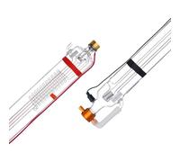 Tubo Laser Tube Co2 Da 80W, Laser Tuber Lunghezza 1250mm, Diametro 80MM, Tubo Da Taglio Laser In Vetro Borosilicato Con Testa In Metallo, Cavo Da Precablato Per Incisione Laser E Tagliatrice