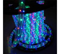 TUBO LED 20 METRI RGB LUMINOSO LUCI NATALIZIE ADDOBBI DA INTERNO E ESTERN