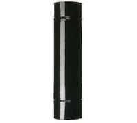 TUBO LEGNA CLASSIC NERO OPACO SAVE CM 13 H.CM 100 PZ 1