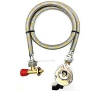 Tubo LPG 0,5M Campingaz Bottiglia 901, 904, 907 E Clip Patio Da 27Mm A 90 Gradi