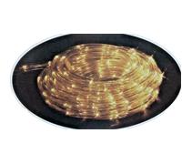 Tubo Luci Natalizie 10 Metri Bianco Caldo Led Giocoplast con Giochi Luce IP44 [EEK: A]