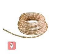 Tubo Luminoso 180 LED 10m Bianco Caldo 8 Giochi IP44 - Nataluna