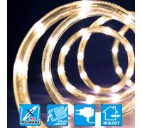 TUBO LUMINOSO 216 LED CONTROLLER MEMORY BIANCO CALDO LEDPNE10-LEDX36123 TECNO-NATALE