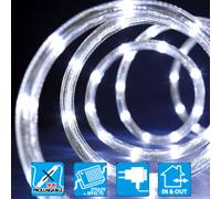 TUBO LUMINOSO 216 LED CONTROLLER MEMORY BIANCO FREDDO LEDPNE10-LEDX36130 TECNO-NATALE