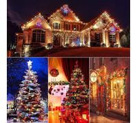 TUBO LUMINOSO LED LUCI DI NATALE INTERNO ESTERNO MULTICOLOR 5 10 20 28 METRI [EEK: A+++]