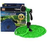 TUBO MAGICO DA GIARDINO ALLUNGABILE MAGIC HOSE INNAFFIARE ESTENSIBILE 15 METRI