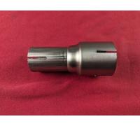 Tubo manicotto adattatore connettore raccordo marmitta scarico INOX 30MM 30 MM