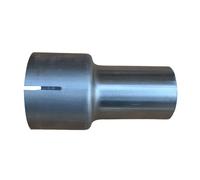 Tubo manicotto allargato riduzione maschio femmina marmitta scarico usi INOX