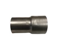 Tubo manicotto connettore A SALDARE femmina marmitta scarico auto moto INOX