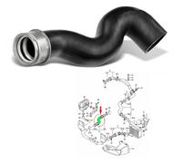 TUBO MANICOTTO D'ARIA per AUDI A4 B6 B7 2000-2007 1.9 TDI