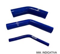 TUBO MANICOTTO IN SILICONE RIDUZIONE A 45° GRADI ALTA RESISTENZA DIAMETRO 45mm