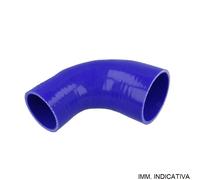 TUBO MANICOTTO IN SILICONE RIDUZIONE A 90° GRADI ALTA RESISTENZA DIAMETRO 41mm