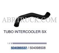 TUBO MANICOTTO RAFFREDDAMENTO SX TURBO D’ARIA INTERCOOLER ADATTO A IVECO Daily