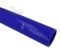 Tubo manicotto siliconico in silicone da 127 mm. interno 1 mt di lunghezza. blu