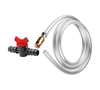Tubo Manuale per Benzina 1/2 Pollice in Rame e PVC per Trasferimento | Uso Interno ed Esterno, Flusso Visibile, Sifone per Acqua e Carburante, per Casa e Auto