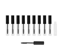 Tubo Mascara Vuoto Premium con Applicatore a Spazzole per Olio per la Crescita delle Ciglia - Contenitore Ricaricabile da 10 Ml Compatto per Facile Viaggio e Conservazione