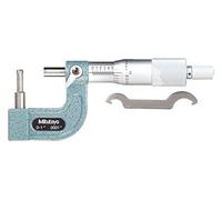 Tubo Mitutoyo 115 - 313 Series 115 micrometri, cilindrica Anvil, tipo C, 0-2,5 cm Range, 0 cm Graduation