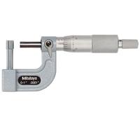 Tubo Mitutoyo 115 - 314 Series 115 micrometri, cilindrica Anvil, tipo D, 0-2,5 cm Range, 0 cm Graduation
