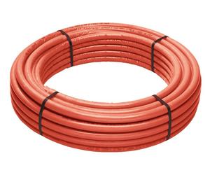 TUBO MULTISTRATO 20mm COIBENTATO RISCALDAMENTO ROSSO 50 METRI APE