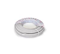 Tubo multistrato rivestito bianco sytstem 16x2 iso 6 mm rt mt 50