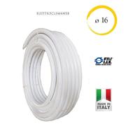 TUBO MULTISTRATO RIVESTITO DIAMETRO 16 PEX/AL/PEX ROTOLI DA 10 20 30 40 50 METRI