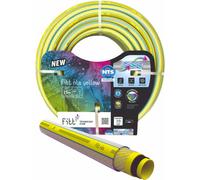 Tubo irrigazione 6 strati da giardino anti torsione 5/8" 15mt FITT YELLOW