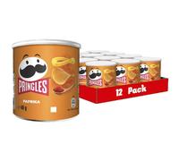 Tubo Patatine Pringles Gusto Paprika Arancio 12 Pezzi da 40 g Snack