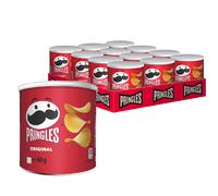 Tubo Patatine Pringles Original Classiche Rosse 12 Pezzi da 40 g Snack Chips