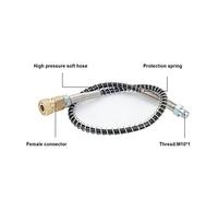 Tubo PCP ad alta pressione Pneumatica Pompa ad aria Paintball Airgun Fucile softair con connettore femmina M10X1(1pcs Conenctor,50cm)