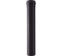 Tubo Pellet Light Nero Opaco Save Cm 10 H.cm 50