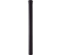 TUBO PELLET LIGHT NERO OPACO SAVE CM 8 H.CM 100
