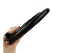 Tubo per acqua e aria, con tubo in gomma siliconica, gomma nera morbida (6mm* 8mm* 5m)