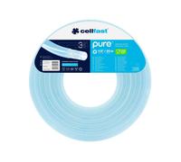 Cellfast Tubo per acqua potabile PURE ™, 3 strati in POE, adatto al contatto con gli alimenti, certificato PZH, 12,0 × 2,7 mm 20 m, 20-140