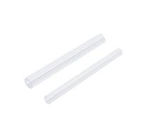 Tubo per acquari in acrilico, 2 pezzi tubo acrilico trasparente lunghezza 50 cm for costruzione acquario accessori for(6mm x 8mm)