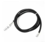 Tubo per aerografo in nylon intrecciato da 1,8 m con raccordi filettati BSPT 1/8, accessorio connettore rapido compatibile con compressori d'aria e sistemi di aerografo