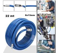TUBO PER ARIA COMPRESSA 22 METRI AD INNESTO RAPIDO DIAMETRO 8 X 13 mm - 300PSI