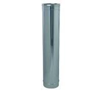 TUBO PER CANNA FUMARIA ø cm 20 mt 1 IN ACCIAIO INOX pz 2 - DF 702274