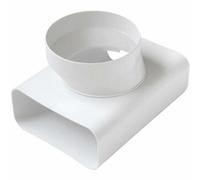 Tubo per Cappa Rettangolare Raccordo A T Tubo Rettangolare a Tondo 120x60 FIRST