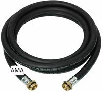 TUBO per GASOLIO MT6 RACCORDATO 1" POLLICE POMPA NAFTA TRAVASO BOTTE