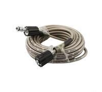 Tubo per idropulitrice ad alta pressione, ricambio PTEF da 10 m, include connettore maschio M22, progettato per un uso affidabile ed efficiente