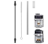 Tubo per il latte per macchina da caffè | Set di tubi in metallo e silicone morbido | Accessori per la manutenzione quotidiana degli elettrodomestici da cucina del ristorante, per la manutenzione