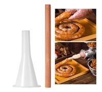Tubo per insaccare salsicce manuale, facile da usare, imbuto per picnic,