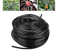 20/10/50 M Tubo per Irrigazione da Giardino Tubo per l'irrigazione dell'acqua Tubo Flessibile di Collegamento a Goccia PVC Industriale Agricoltura Tubo per Irrigazione dell'acqua da Prato (50m)