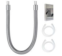 Tubo per latte con involucro in acciaio inox HP3, perfetta compatibilità con JURA E8 nero, S8 cromato, Z6 alluminio, Z8 alluminio, X8 platino, GIGA X3 / X3c X8 / X8c Professional (Gen. II) macchina da