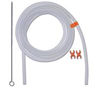 Tubo per latte di ricambio, 2 m, spazzola di pulizia, clip per macchina da caffè automatica compatibile con Jura Sieeco, Melitta Krups Severin Philips