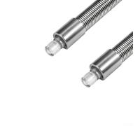 Tubo per latte in acciaio inox per macchine da caffè Nivona, compatibile con WE8, per modelli ENA 8, E6, D6, tubo di protezione UV opaco con connettori di precisione, 9 pollici (HP3)