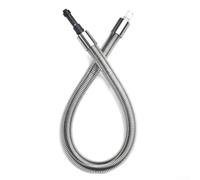 Tubo per latte in acciaio inox per NIVONA e per macchine da caffè Siemens, compatibile con WE8 per ENA 8 E6 D6, connettore PC opaco da 9 pollici per controllo del freddo e contenitore del latte, (HP1)