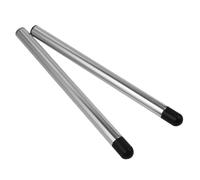 Tubo per manubrio con clip a vortice universale per moto da 22 mm compatibile con parti di motociclette automobilistiche(silvery)