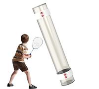 Tubo per palle da badminton, forte magnetismo, adatto per principianti, per | Deposito per interni ed esterni Cortile Cortile Corsi di educazione fisica Parchi Formazione Esercizi Attività ricreative