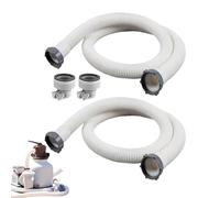 Tubo Per Pompa Piscina | 2 Pezzi Condotto Accessorio Filtro,PVC Flessibile Tubo Idraulico Sostituzione per Sistemi Drenaggio Acqua Salata Manutenzione Piscina Interrata